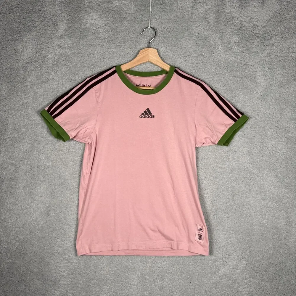adidas NIGO Japan National Soccer Team Ringer T-shirt Trim Size Small